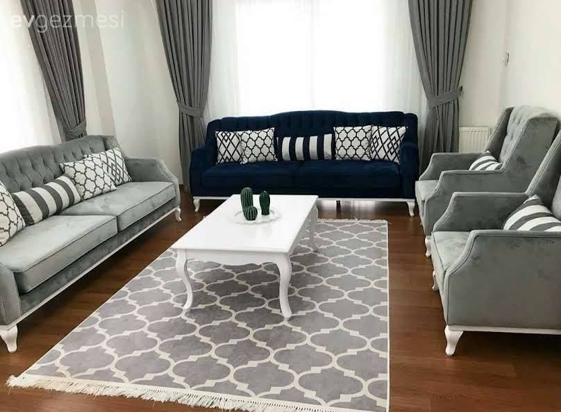 Bu Salonda Country Tarz Farklı Renklerle Yorumlanmış!