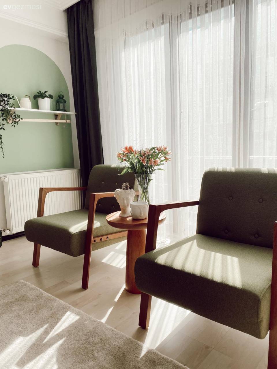 Bu Tekirdağ Evinde Renk Paleti Doğanın Zarif Bir Yansıması