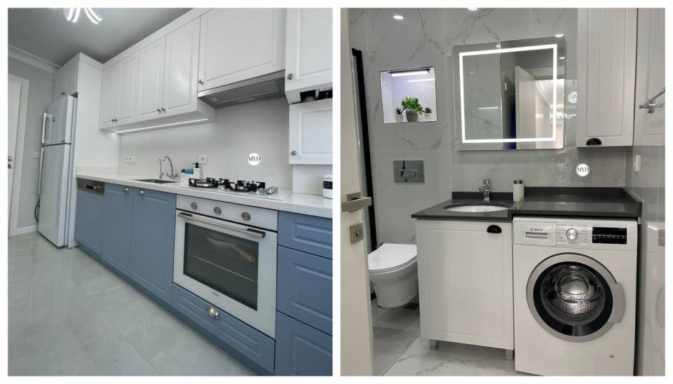 Yenilenen Mutfak ve Banyo Evin Ruhunu Değiştirmiş