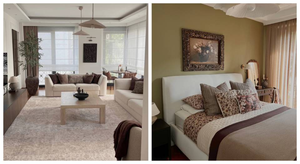 Bu Evde Zamansızlık ve Nostalji Arasında Mükemmel Denge Kurulmuş