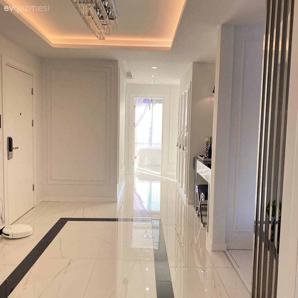 Beyazı Çok Seven Bu Evde Lüks ve Kalite Algısı Had Safhada!