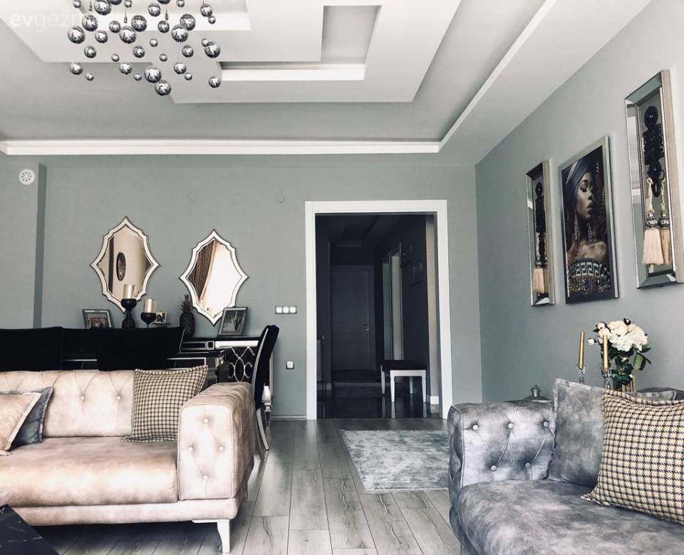 Bu Samsun Evinde Art Deko Stilin Ayak Sesleri Pek Yüksek!