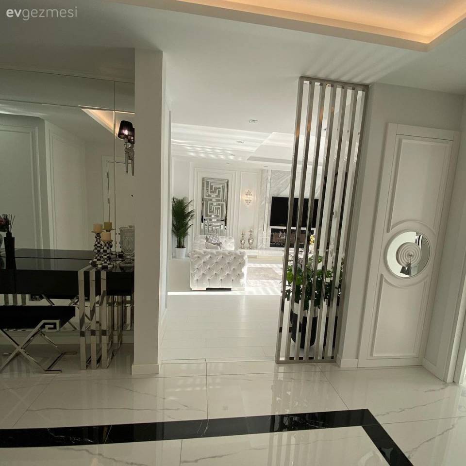 Beyazı Çok Seven Bu Evde Lüks ve Kalite Algısı Had Safhada!