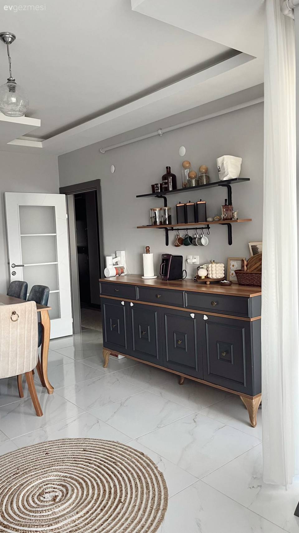 Bu Kocaeli Evinde Farklı Tarzla Uyumlu Bütünü Ortaya Çıkarmış