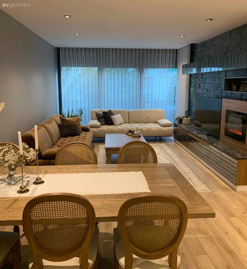 Bu Antalya Evi Modern Stili Country Eşliğinde Seviyor