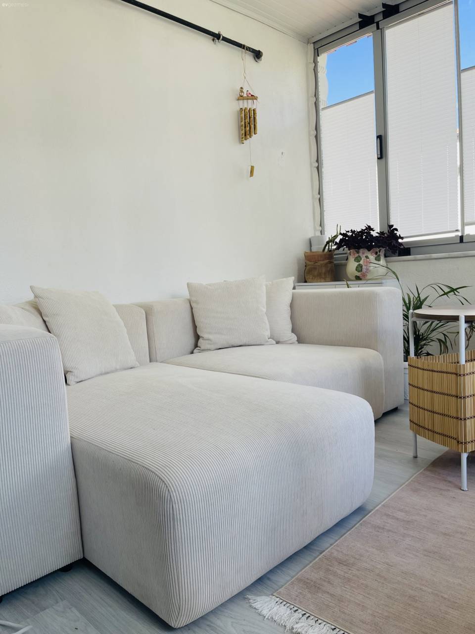 Bu Kayseri Evinde Mutfağın Ferahlığı Terasın Sıcaklığı ile Tamamlanmış!