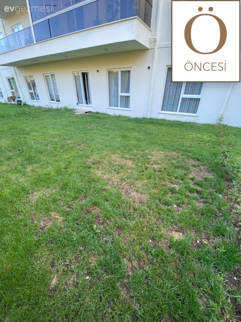 Öncesi&Sonrası: Boş Bahçe Katı Verandasına Kavuşmuş