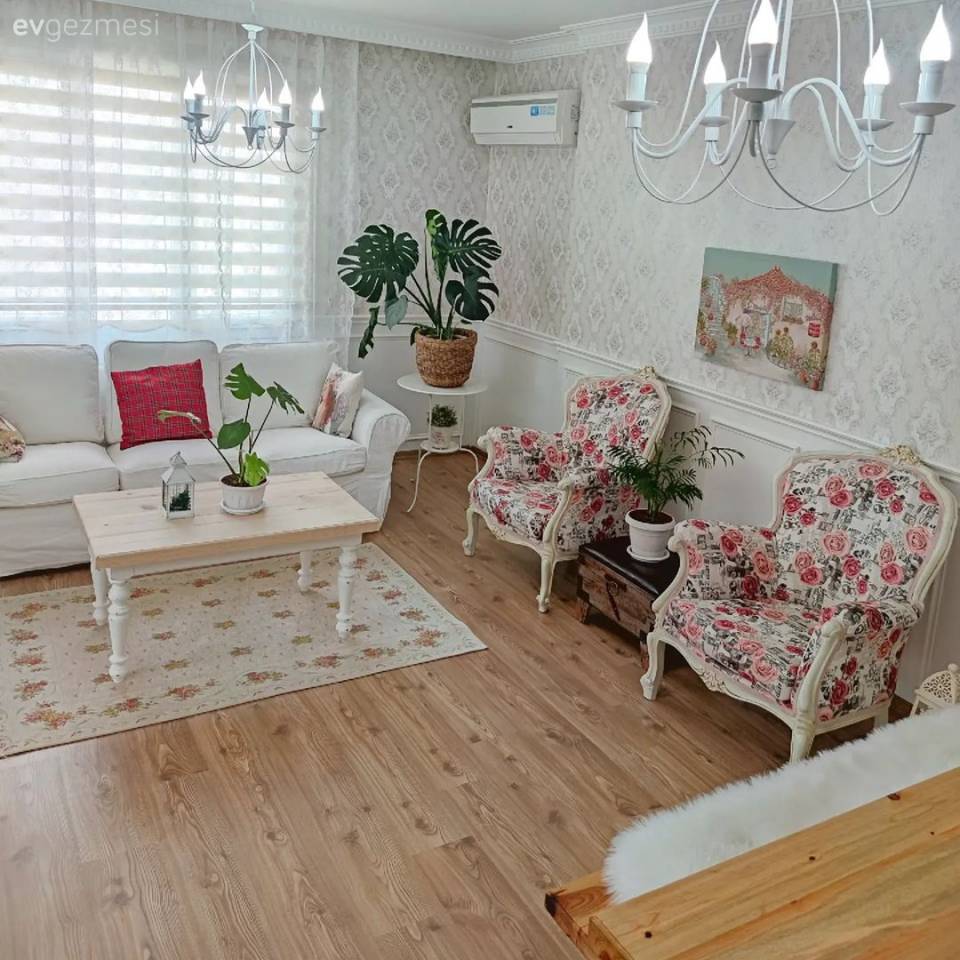 Country Stilden Vazgeçemeyen Bu Ev Hem Zarif Hem De Romantik