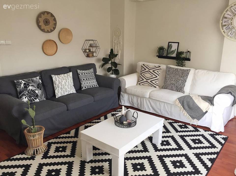 İki Farklı Kanepe İle Farklı Dekorasyon Örnekleri!