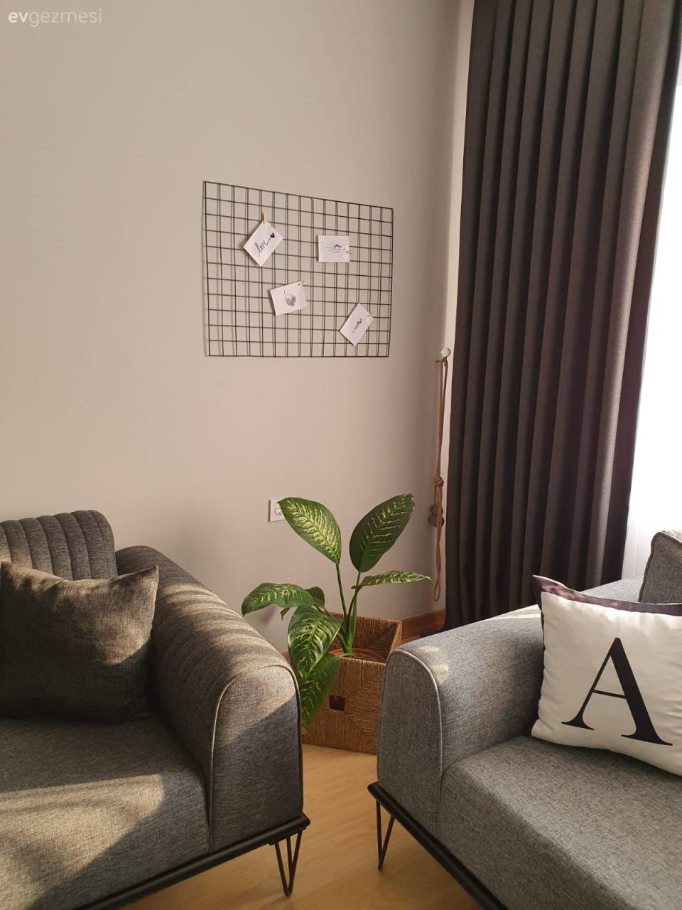 Bu Evde Modern Stil Natürel Detaylarla Sıcaklık Kazanmış!