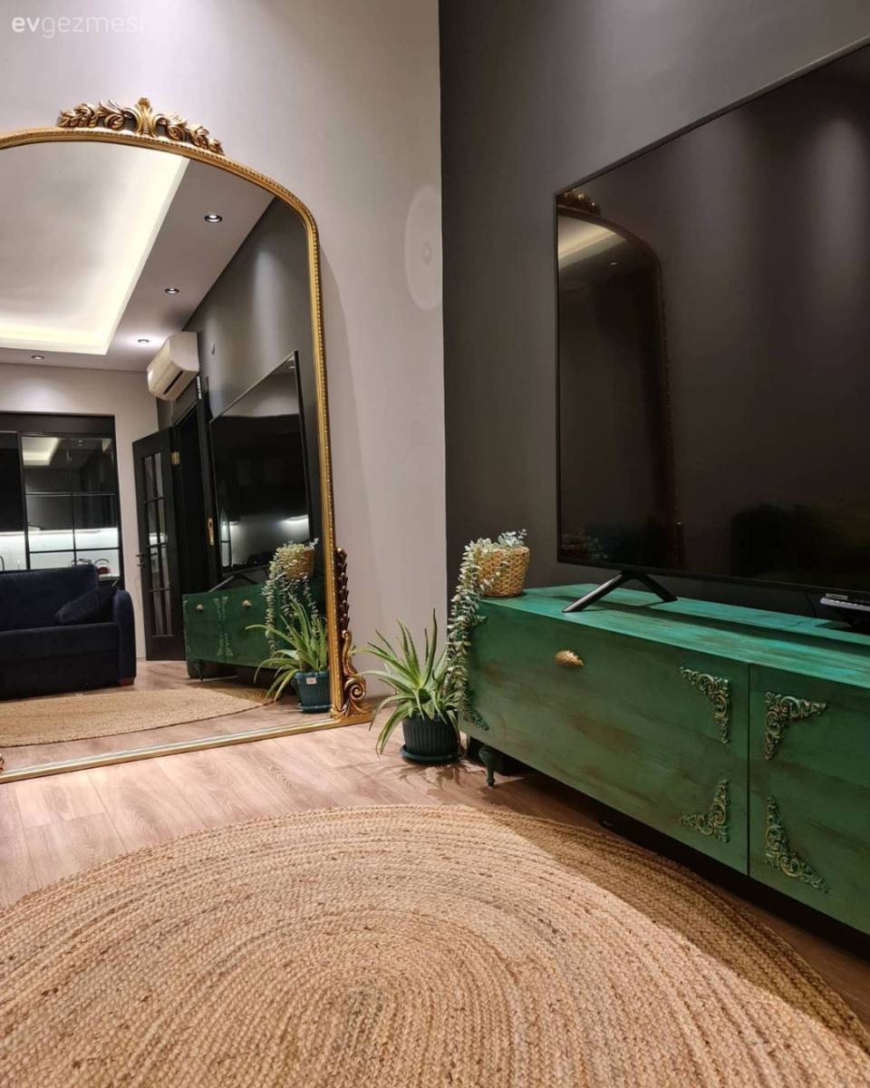 Komple Tadilata Giren  Bu Evde Her Metrekare İşe Yarar Hale Getirilmiş!