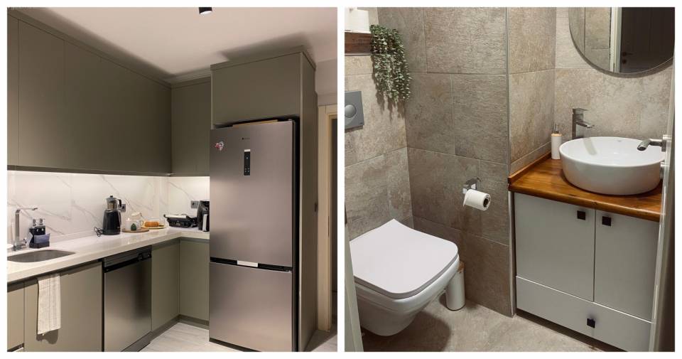 Bu Fethiye Evinin Referansı Modern Stil ve Gri Renk