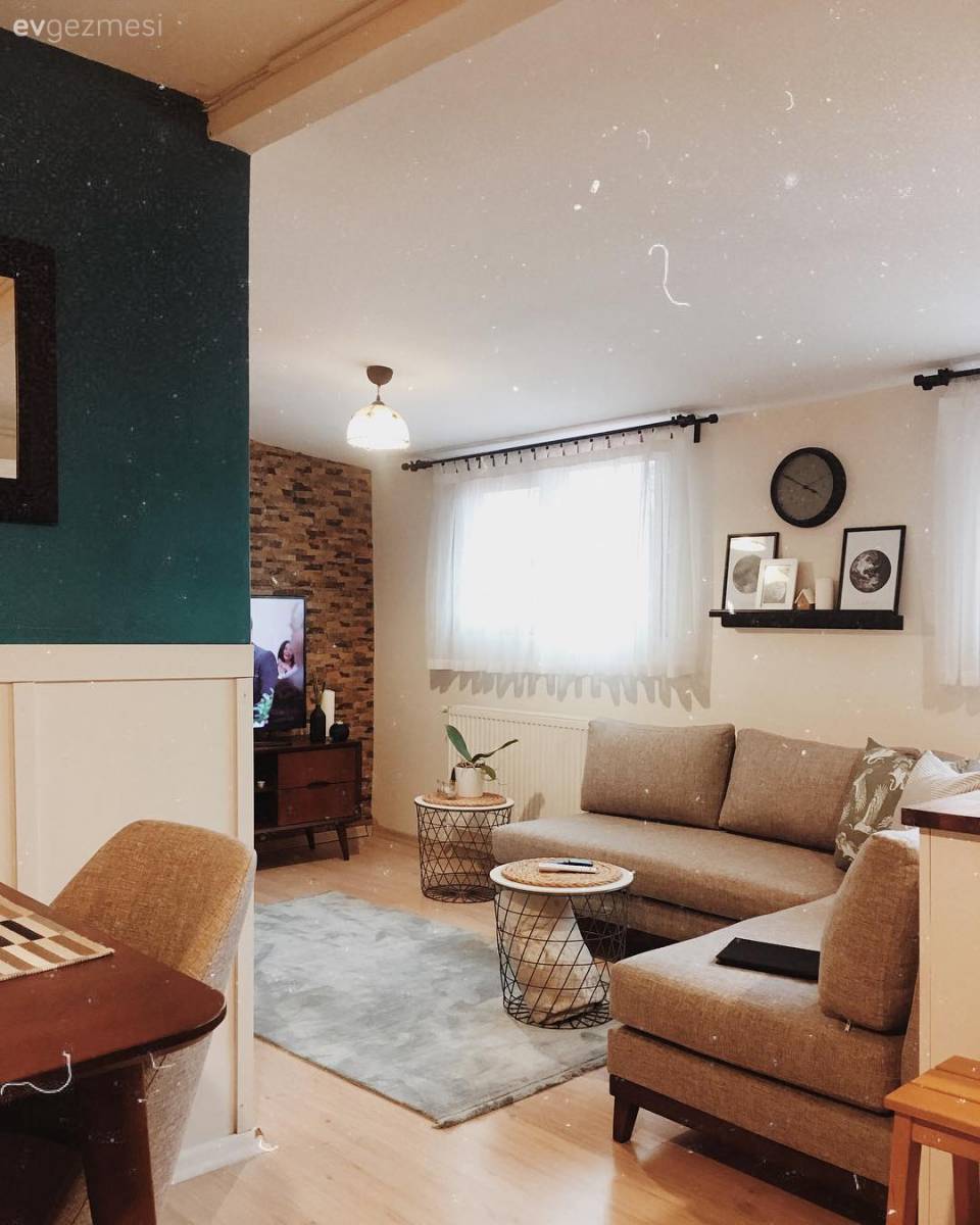 Ev Gezmesi: Keyifli Dekoruyla İstanbul'dan Bir Çatı Katı