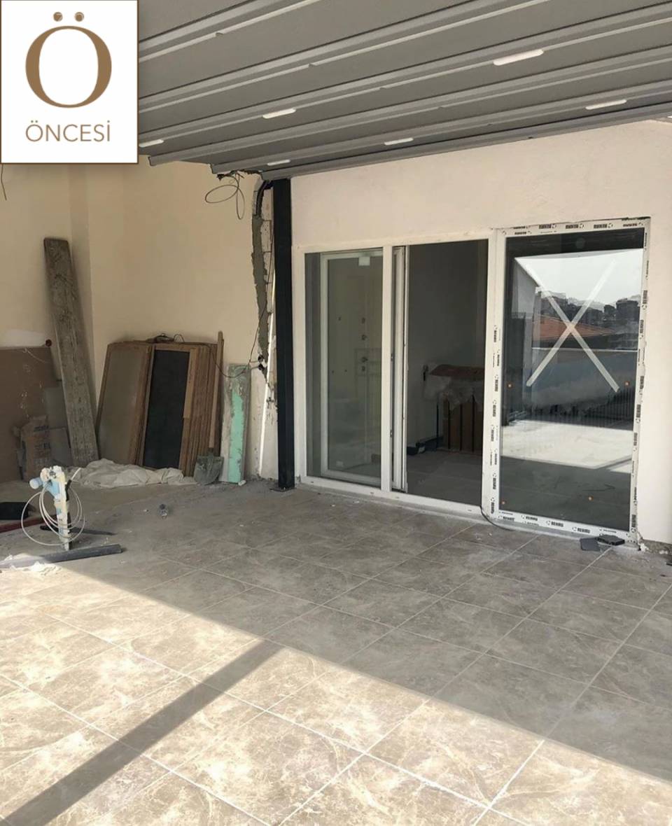 Bu Apartman Dairesi 10. Kata Bahçeli Bir Ev Hissini Taşımış