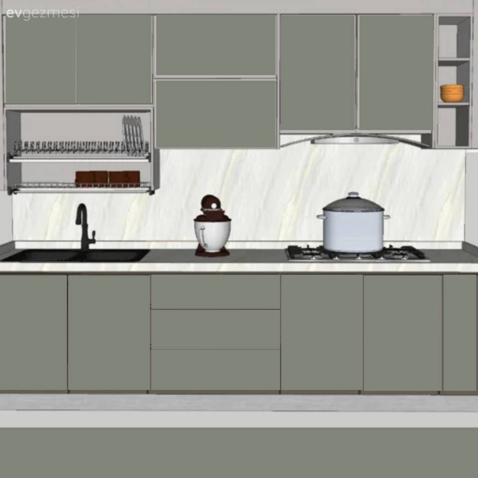 Mutfak Dolabı Yaptıracaklara RAL Kodlarıyla Birlikte En Sevilen Renkler!