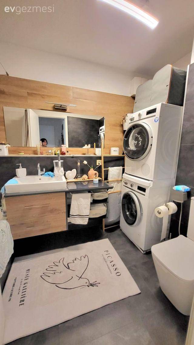 Bu 50 M2 Evde Alana Uygun Parçalar Kullanmaya Özen Gösterilmiş