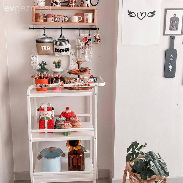 Bu Bohem Evde Hasır ve Ahşabın Farklı Formlarına Çokça Yer Verilmiş