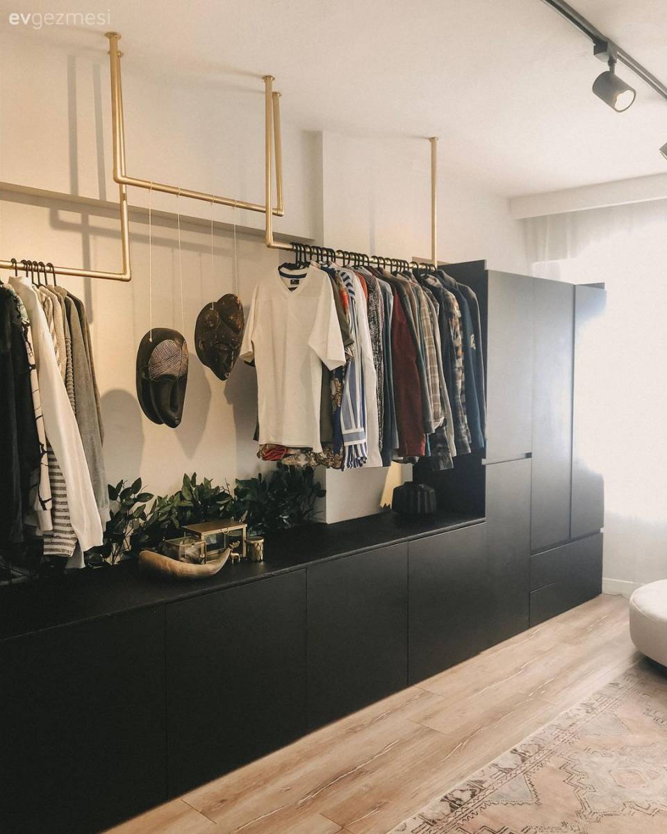 Size İlham Verecek 40+ Giyinme Odası Fikri ve Modeli