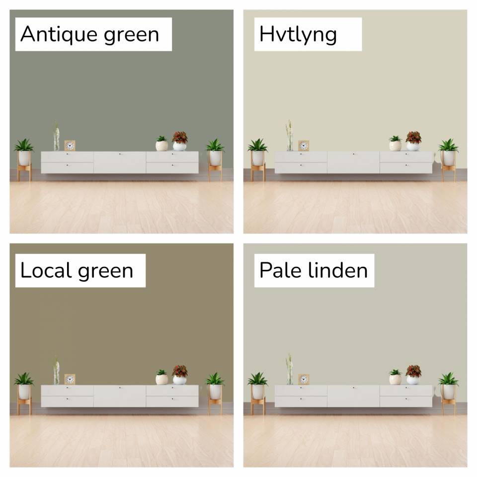 Boya Markalarının Kartelalarından Yeşil Duvar Boyası Tonları!