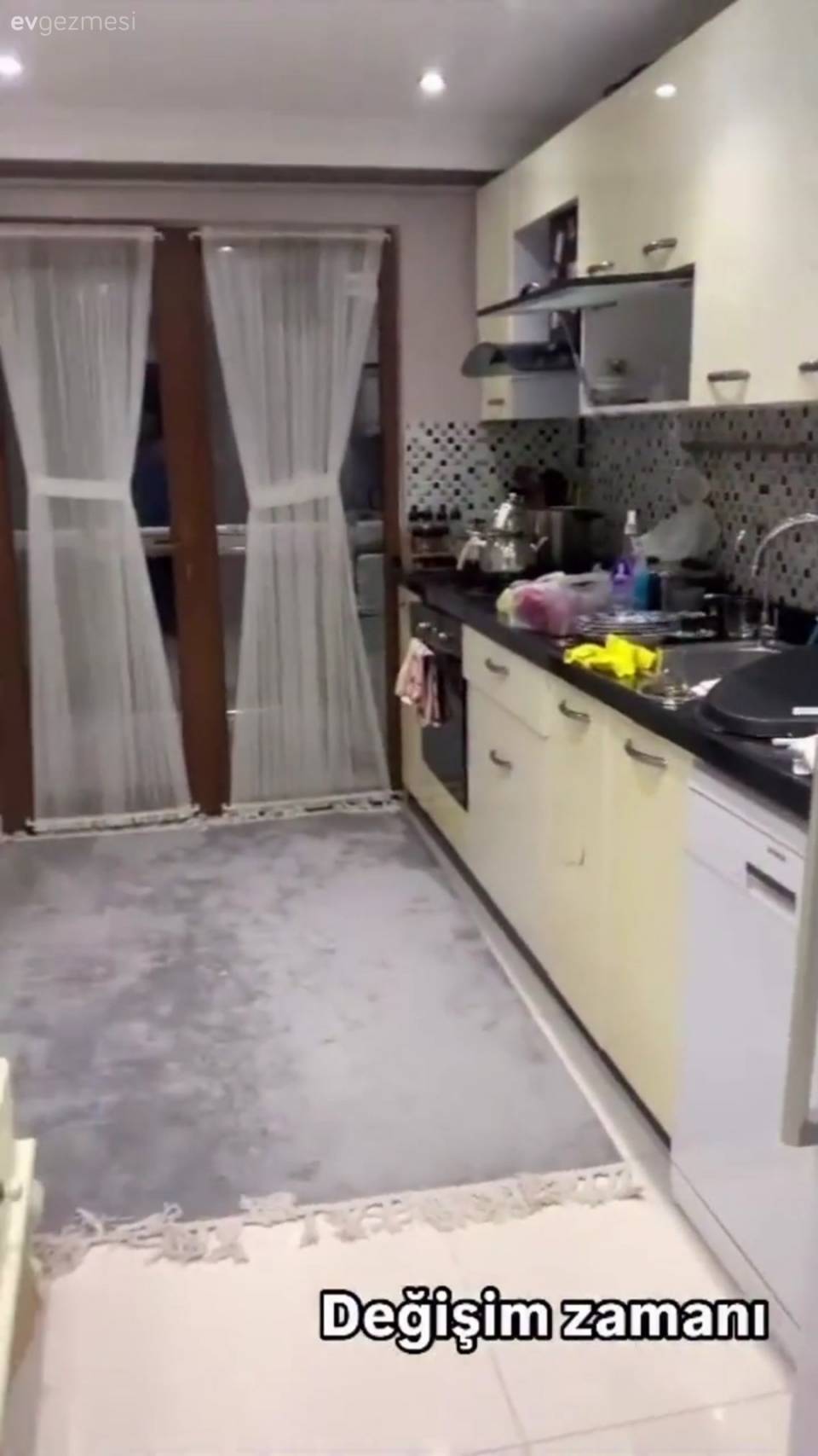 Öncesi&Sonrası: Modern Tarza Geçiş Yapmış Bir Mutfak