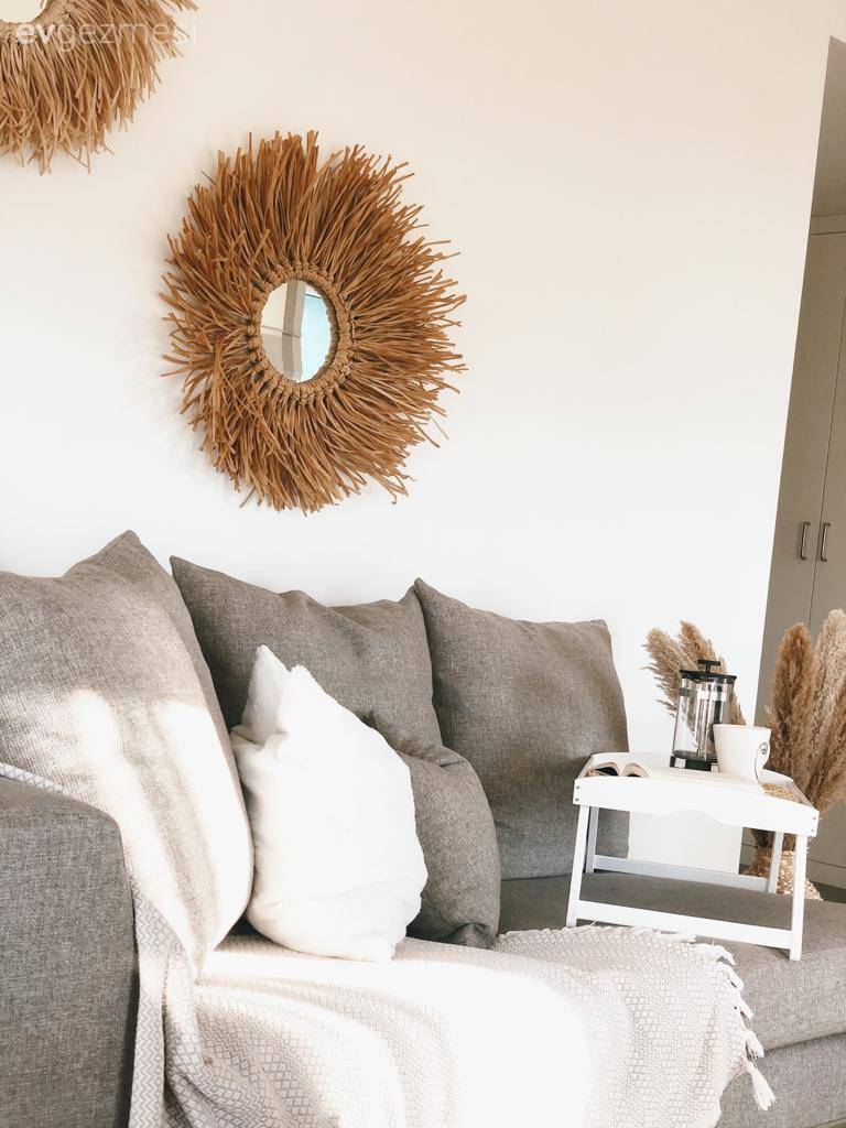 Bu Evde Keyif Formülünün Bileşenleri Renkler ve Natürel Materyaller