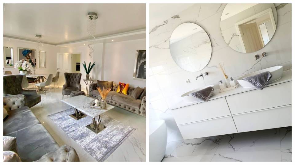 Gösterişli Detayları Tam Ayarında Kullanan Şık Bir Dekor