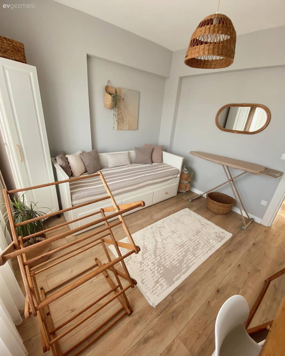 Bu Ferah ve Samimi Evde Farklı Tarzlar İç İçe