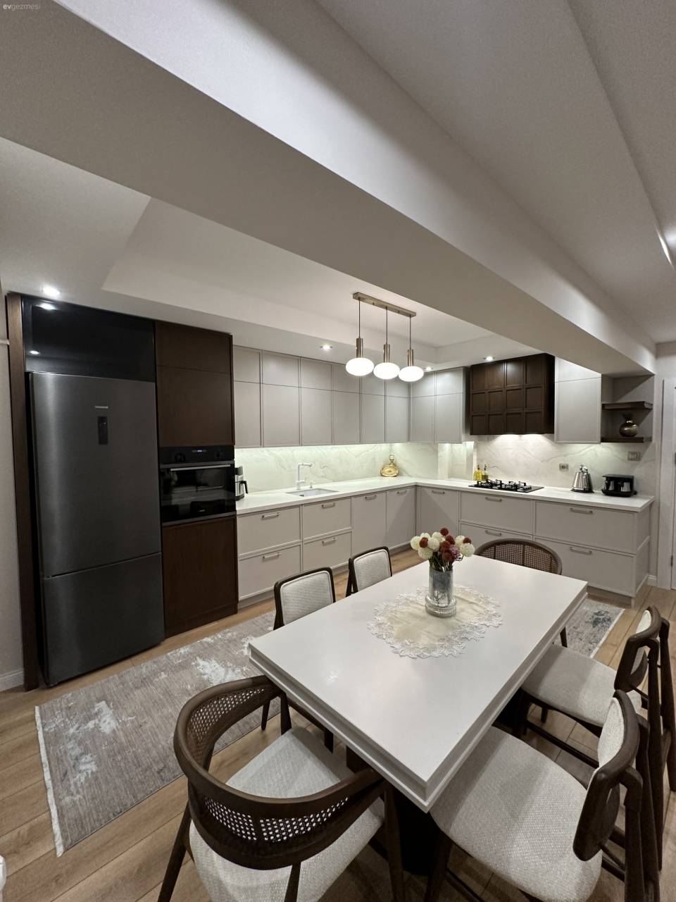 Bu Samsun Mutfağında Modern Stile Acı Kahve Yorumu Katılmış