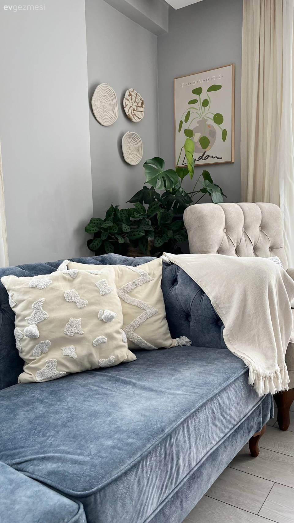 Bu Kocaeli Evinde Farklı Tarzla Uyumlu Bütünü Ortaya Çıkarmış