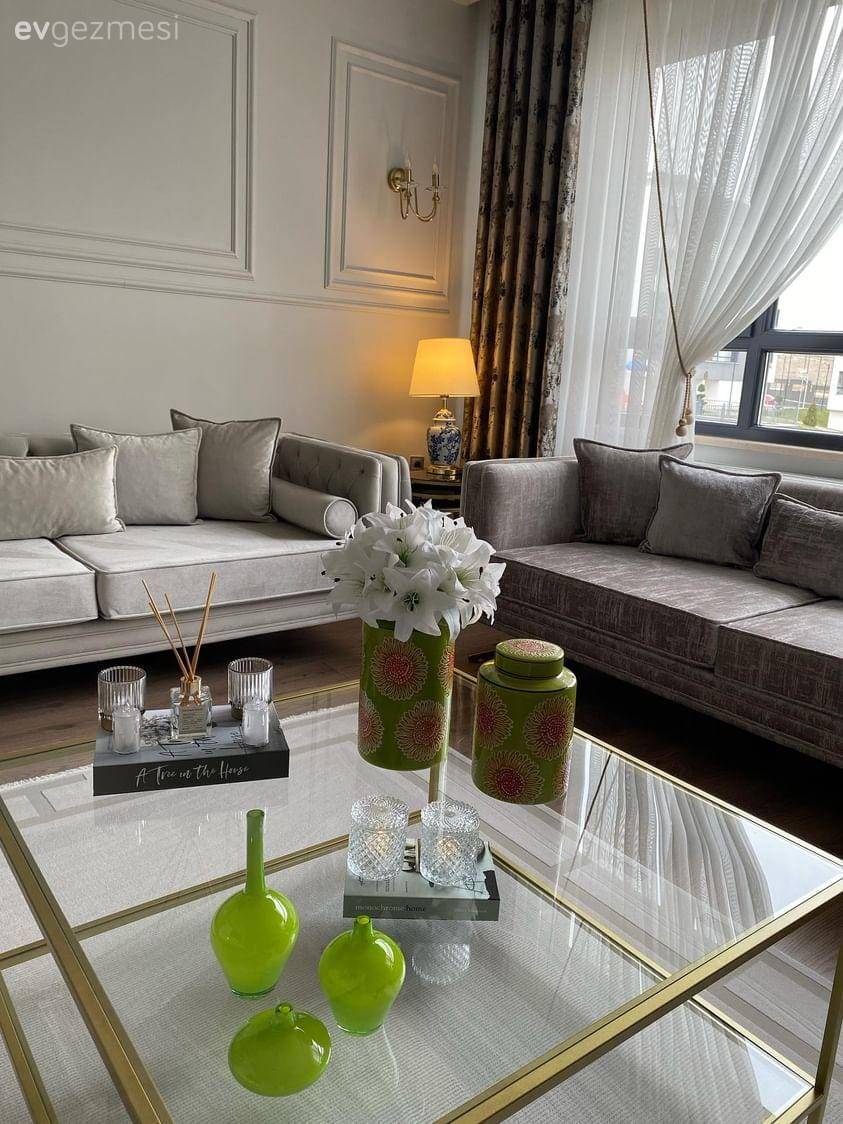 Bu Eskişehir Evinde Modern Stilin Işıltı İhtiyacı Art Deko İle Karşılanmış!