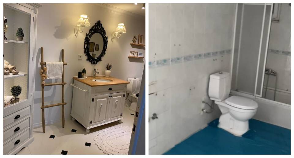 Öncesi&Sonrası: Bu Banyoya Giren Saatlerce Çıkmaz