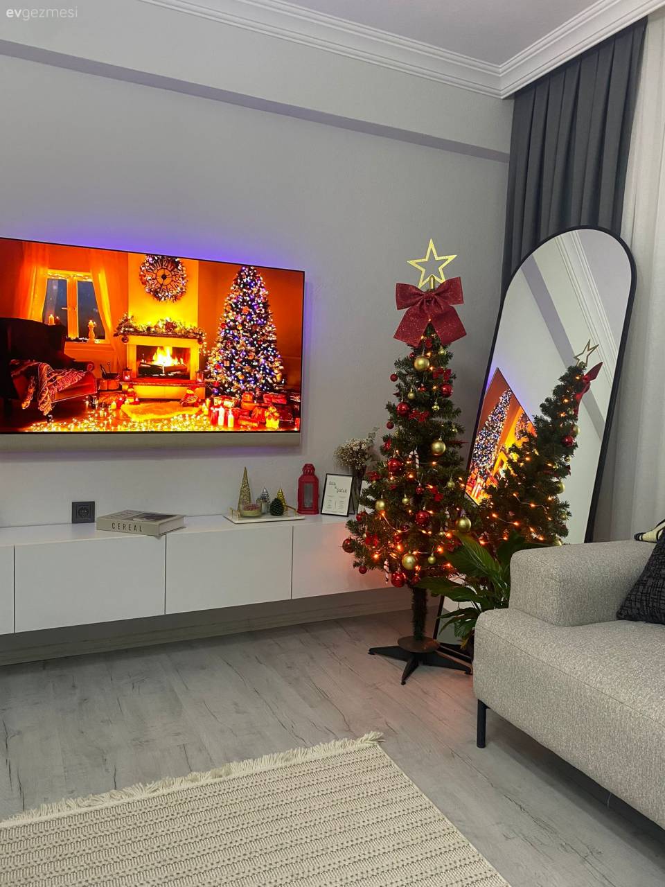 Bu Fethiye Evinin Referansı Modern Stil ve Gri Renk