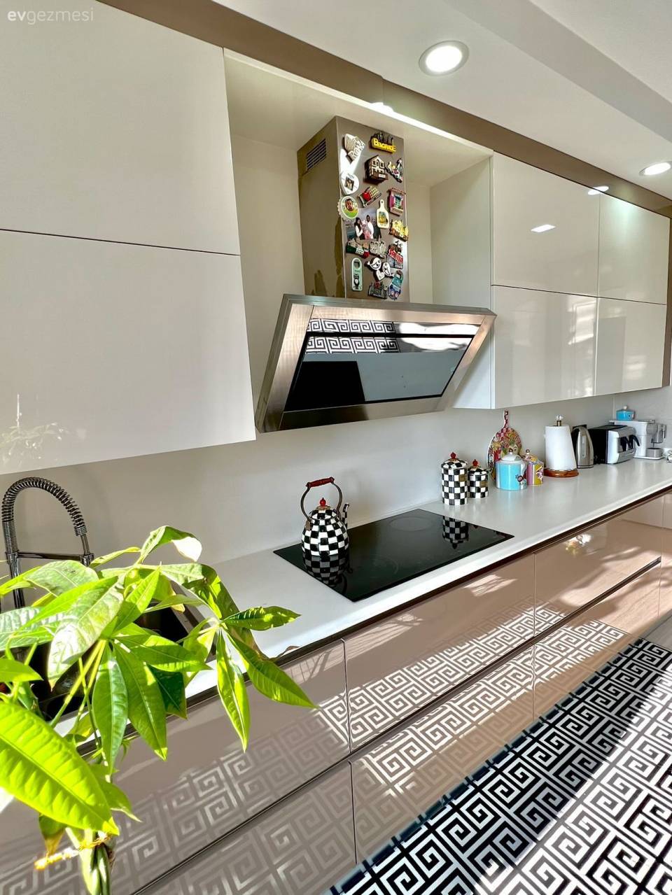 Bu İstanbul Mutfağı Her Detayıyla Modern Stilin Yansıması!