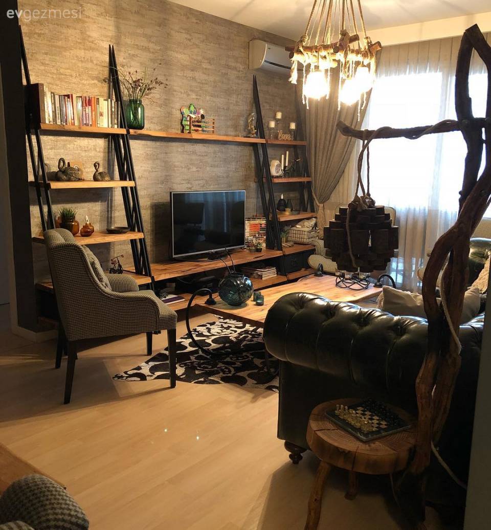 Doğal ve Sıcacık Ambiyansıyla İzmir'den Bir Rustik Hane