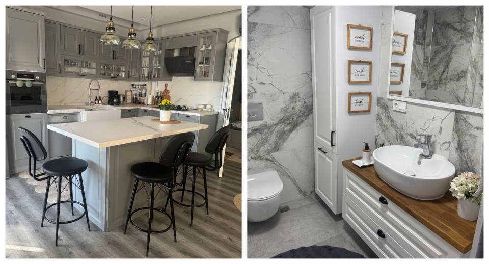 Açık Mutfaklı Bu Uşak Evi Samimi Sohbetlere de Açık