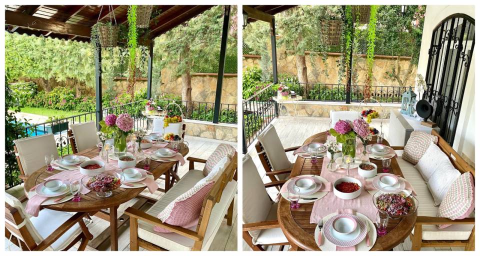 Bu Bahçeye Bakınca Keyifli Sohbet Ortamı Kendiliğinden Geliyor!