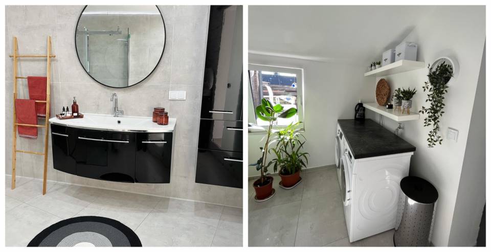 Öncesi&Sonrası: Sürgü Kapının Sonrası İşlevsel Bir Çamaşır Odası