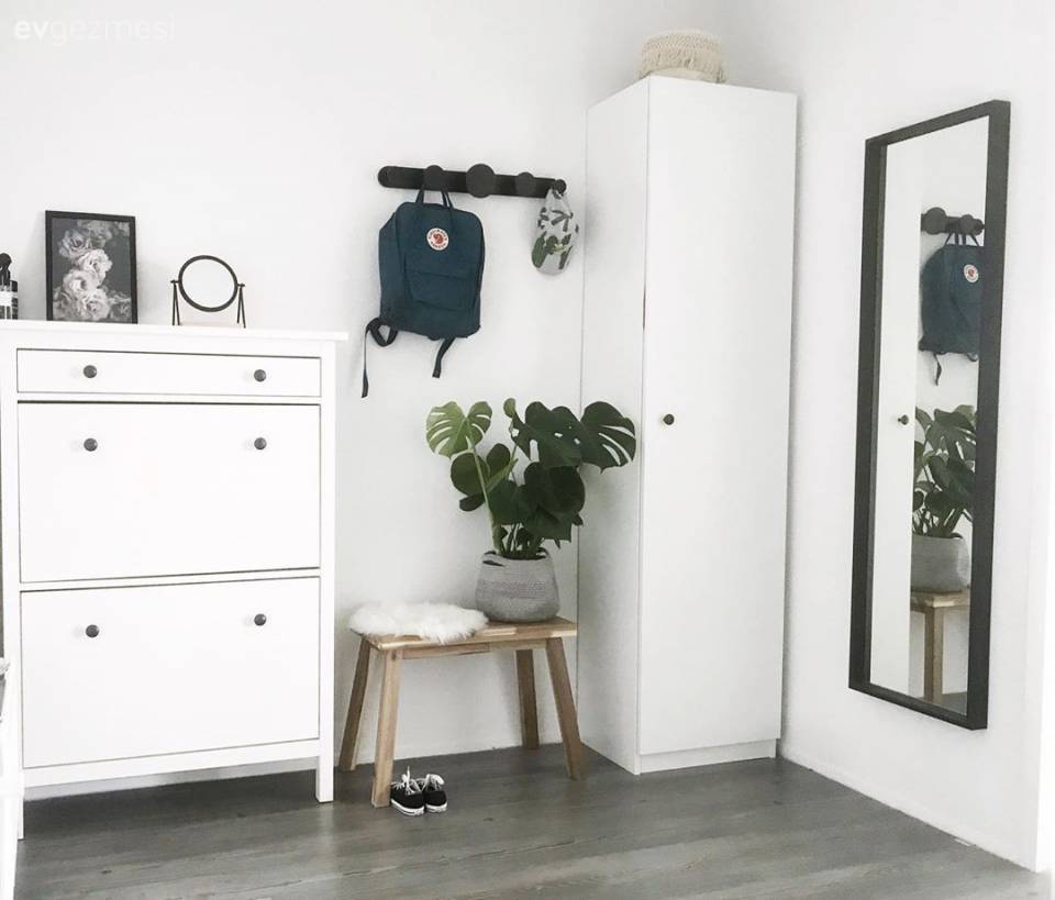 Ev Gezmesi: Minimalist Ferahlıkla Donanmış Bir Salon Dekoru