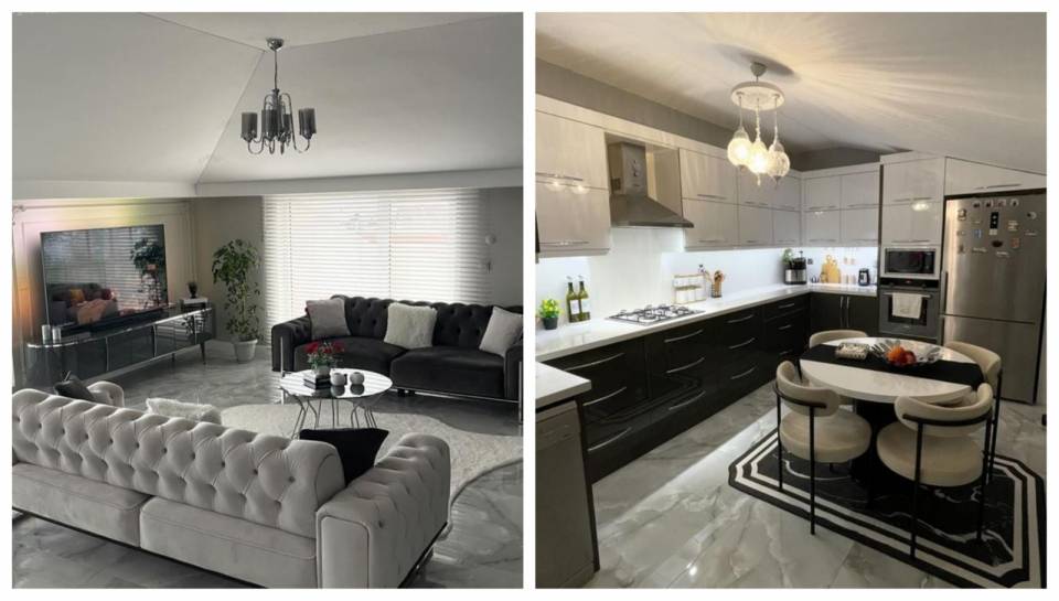 Müstakil Havası Veren Bu Ordu Evi Bir Rezidansın Dubleks Dairesi!