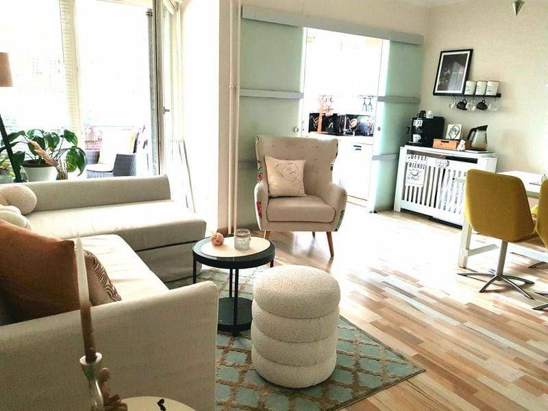 Bu 50 M2 Evde Alana Uygun Parçalar Kullanmaya Özen Gösterilmiş