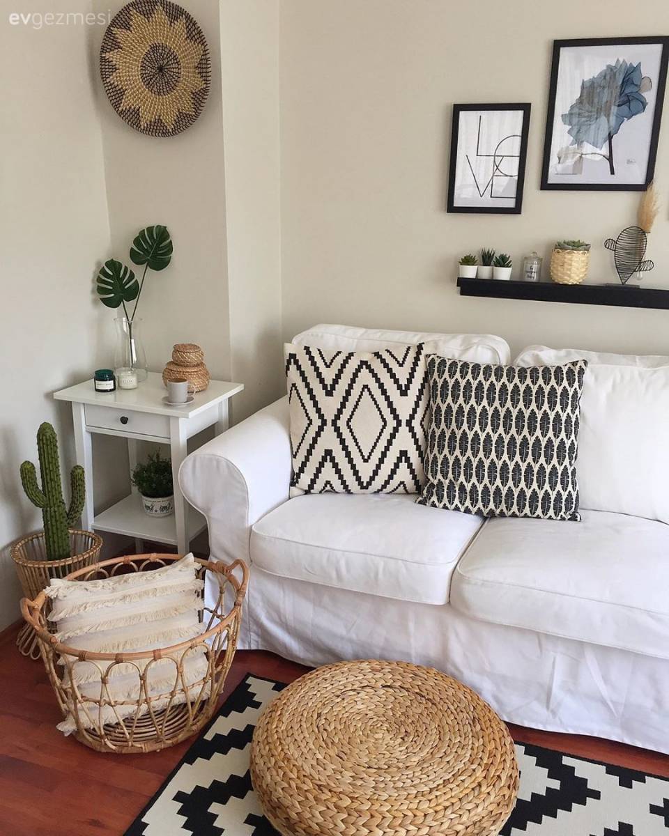 Bu İstanbul Evi Biraz İskandinav Biraz da Modern Boho