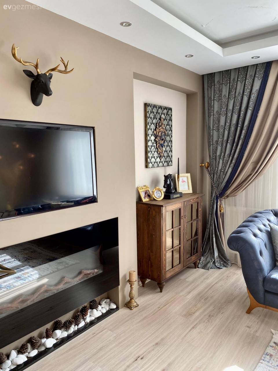 Bu Balıkesir Evinde Her Stilden Bir Parçaya Yer Var