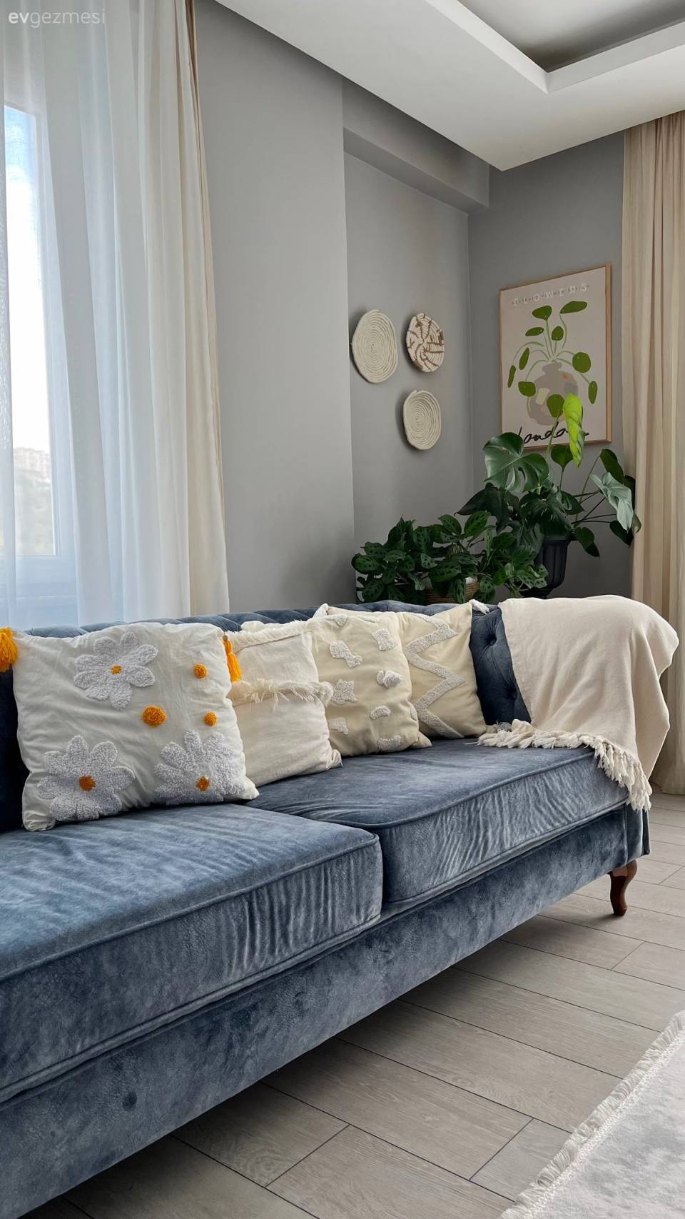 Bu Kocaeli Evinde Farklı Tarzla Uyumlu Bütünü Ortaya Çıkarmış