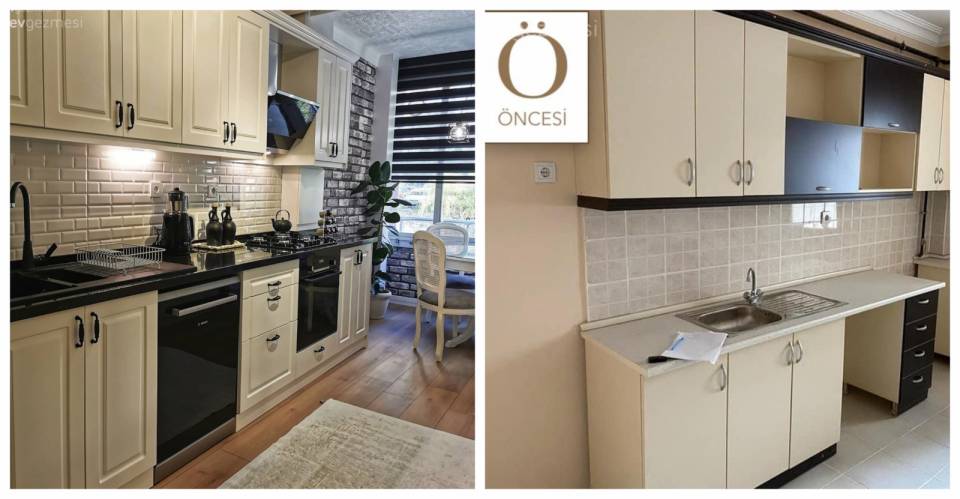 Öncesi&Sonrası: Aradaki Duvar Kalkmış Ortam Ferahlamış!