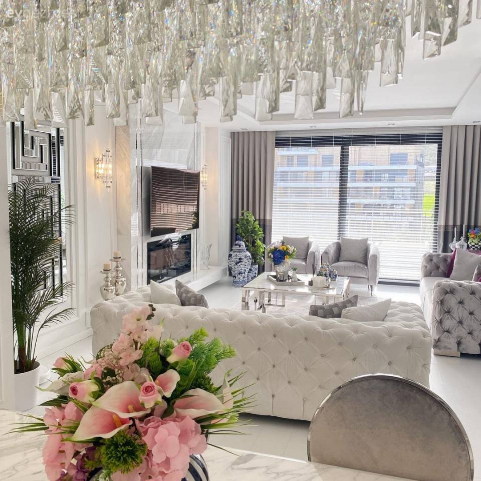 Beyazı Çok Seven Bu Evde Lüks ve Kalite Algısı Had Safhada!