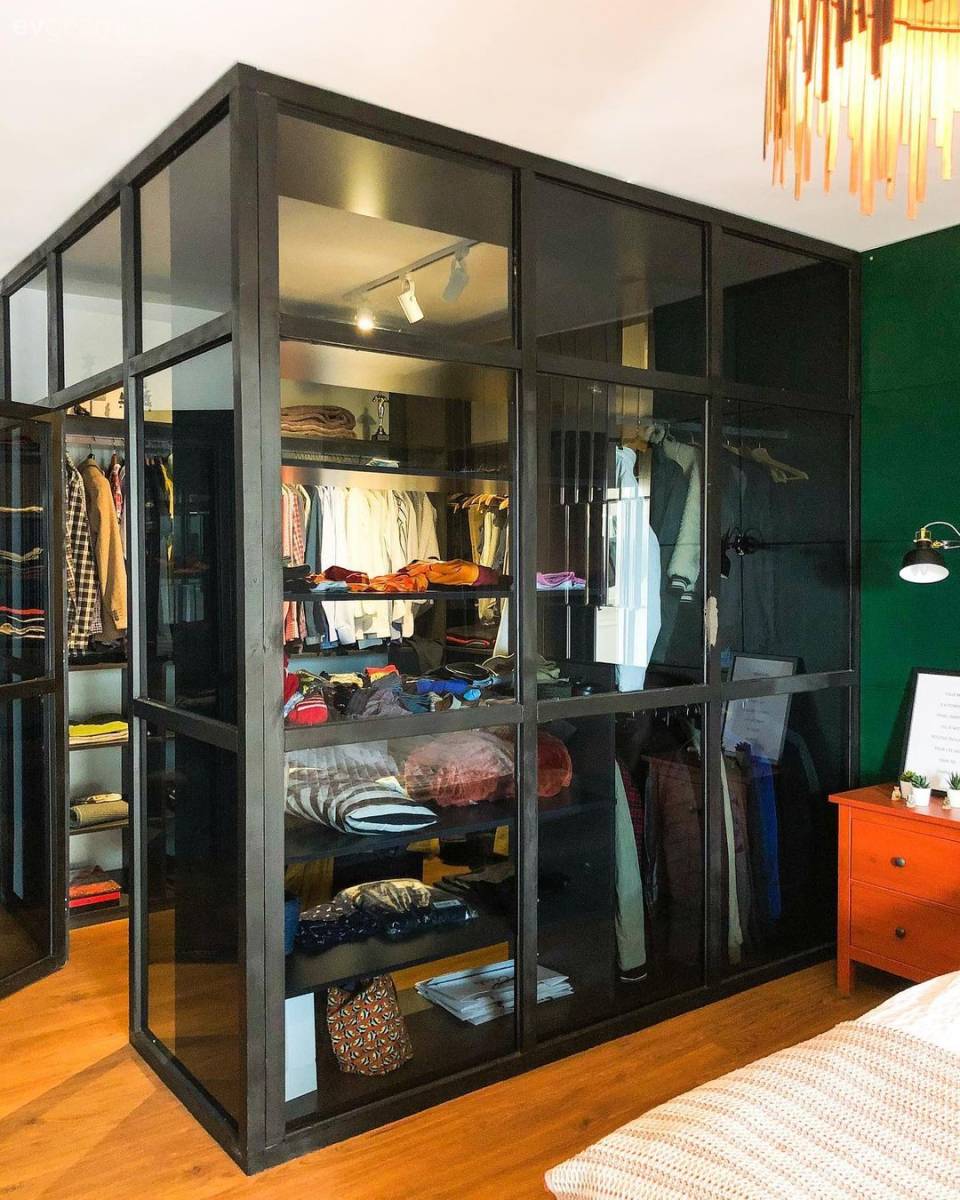 Size İlham Verecek 40+ Giyinme Odası Fikri ve Modeli