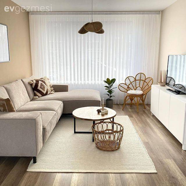 Modern ve Bohem Esintilerin Karıştığı Bu Evde Konfor Çok Önemli!