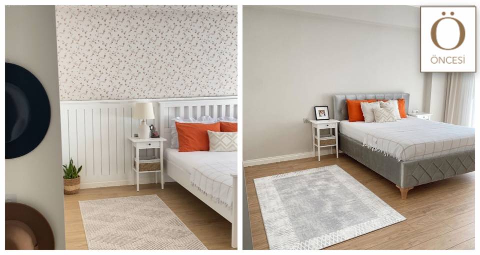 Öncesi&Sonrası: Düz Duvarlara Veda Eden Bu Oda Artık Daha Samimi!