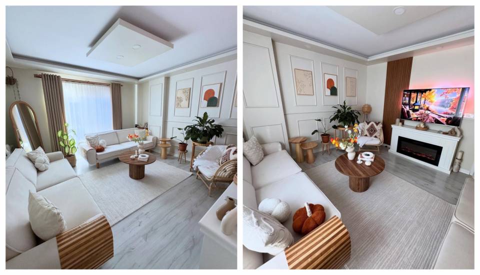 Bu Salonda Eşyalar Arasında Yeteri Kadar Alan Var