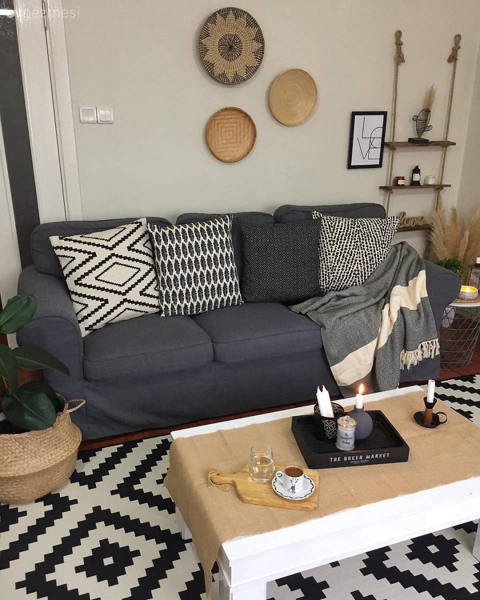 Bu İstanbul Evi Biraz İskandinav Biraz da Modern Boho